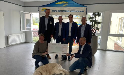 Spendenübergabe Hospiz Erkelenz über 15000 €